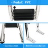 4 Step Telescoping Boat Ladder Folding Pontoon Dock Ladder, Stainless