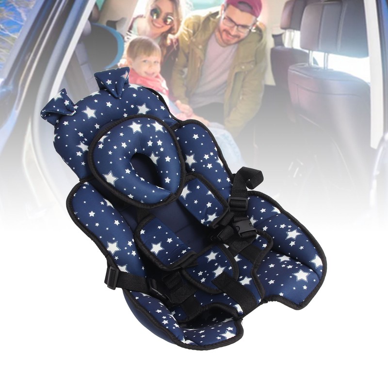 Toddler Car Seat Insert Soft Comfortable Portable Adjustable Infant Baby