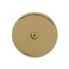 Westbrass Tip Toe Universal Tub Trim with One-Hole Faceplate, Polished
