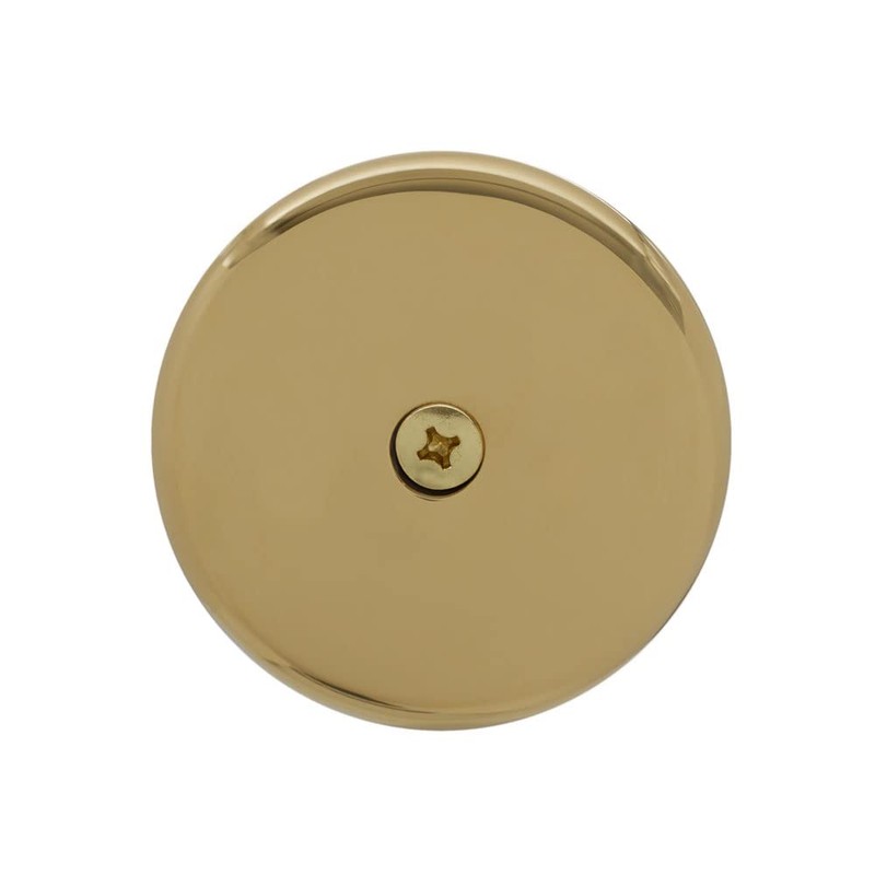 Westbrass Tip Toe Universal Tub Trim with One-Hole Faceplate, Polished