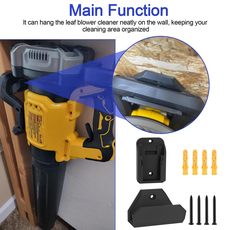 20V Leaf Blowe Wall Mount -20v Battary Wall Mount Compatible