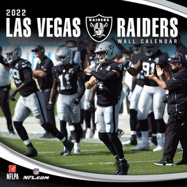 Turner Licensing Calendario de pared 2022 de Las Vegas Raiders