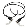 iplusmile 2pcs Motorcycle Handlebar Switch Stainless Steel Fan Headlight Horn