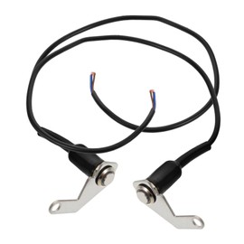 iplusmile 2pcs Motorcycle Handlebar Switch Stainless Steel Fan Headlight Horn Control with Mechanism for Enhanced Safety and Performance