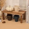 RiLiKar Desktop Shelf Organizer Wooden Kitchen Cabinet and Counter Shelf