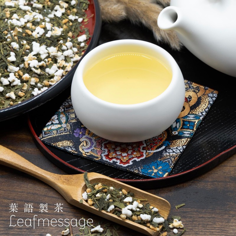 Leafmessage Natural Artisan Tea - Golden Genmaicha 黃金玄米 げんまいちゃ (100g/3.5oz)