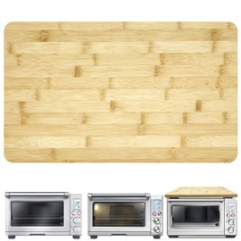 GWBSXM Bamboo Cutting Board for Breville BOV800XL 845BSS 860BSS Smart Oven, Countertop Convection Oven Accessories With Silicone Feet, Heat Resistance, Creates Storage Space