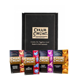 Char Crust Dry-Rub Seasonings Best of the Best Gift Set | Grilling and BBQ Rubs | Perfect for Steak, Chicken, Burgers, Fish Seasoning | Holiday Gifts, Fathers Day | Variety Pack, 4 Ounce (Pack of 4)