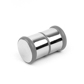 AQUADE Door Handle Shower Door Handle Shower Fitting Shower Door Knob Shower Handle Cupboard Handle Door Knob Set Colour: Glossy Chrome-Plated Thread: M6 34 mm