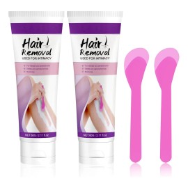 Crema Depilatoria De 2 Piezas, De Larga Duración E Impecable