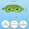 QEDBOJE Eye Mask Plush Cartoon Sleeping Interesting Novelty Eye Mask