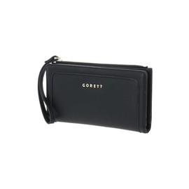 Cartera de dama wallet grande GORETT Negro ALEJANDRA