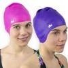 The Friendly Swede Silikon Badekappen für Lange Haare - Stretch