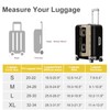 ANNA QUEEN Retro Cassette Tape Luggage Cover, Vintage Music Design
