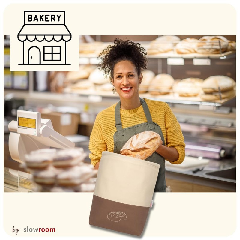 slowroom Bread Bag for Bread Storage and Keeping Fresh 3