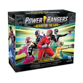 Renegade Game Studios: Power Rangers Heroes of The Grid S.P.D Ranger Pack, Adding S.P.D Rangers of Heroes of The Grid 2-5 Players Ages 14 and up, 45-60 min to Play, Base Required for Play