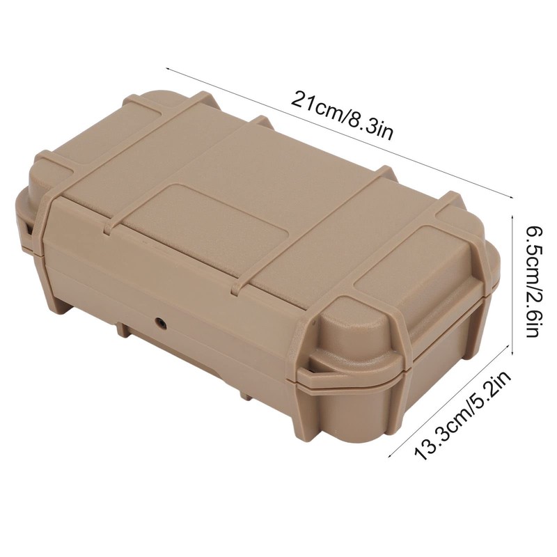 BuyWeek Waterproof Camping Box Waterproof Plastic Storage Tool Box Hard