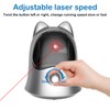 BENTOPAL Cat Toys Laser with Real Random Trajectory (Silvery)