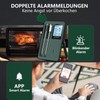 Meat Thermometer Wireless Bluetooth with 2 Sensors, Independent Booster, 100