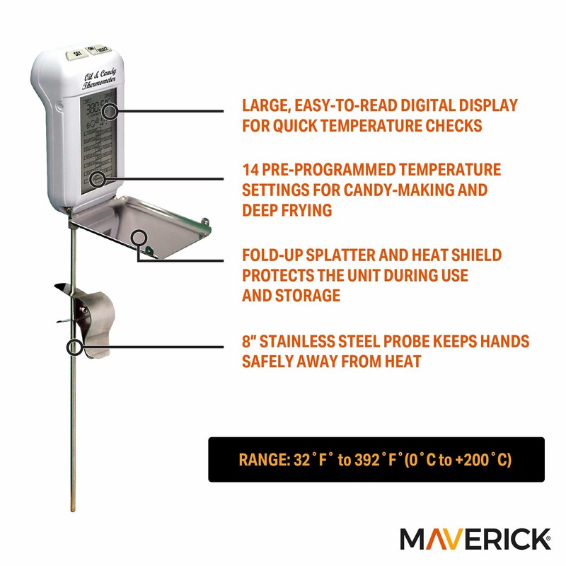 Maverick CT-03 Digital Oil & Candy Thermomter
