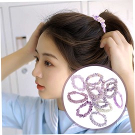 COHEALI 60pcs Elastic Hair Ties for Boys and Girls Girls Hair Bands Scrunchies Ties Ponytail Holder Accessories