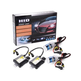 Xenon HID  55W HID Xenon Light Headlight Lamp Conversion Kit H7 6000K Replacement Bulb