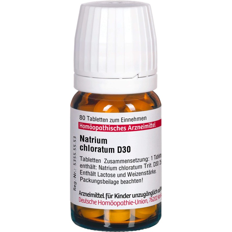 DHU Sodium Chloratum D30 Tablets Pack of 80
