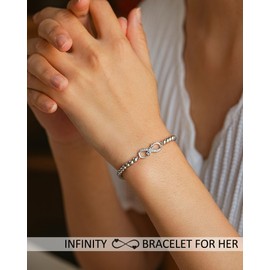Aunis Sister Christmas Gifts From Sister Infinity Love Bracelet Birthday Christmas Gifts