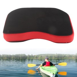 Hominas Thicken Boating Seat Cushions, Kayak Seat Cushion with Sucker Kayak Seat Cushion Pad Thicken Soft Sit Cushion Pad Accessory for Kayak Canoe Fishing Boat (Black)
