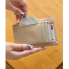 Altrose Luna Fragment Case, IC Card, Quilted Pass Case, Card
