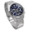 Seiko SBTR011 Men's 1/5 Second Chronograph Quartz Wristwatch, Navy, Navy
