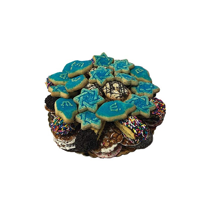 4 lb Gourmet Chanukah Cookies Platter - by Best Cookies