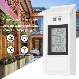 DollaTek Digital Household Thermometer Garden Farming Greenhouse Sauna Digital Instruments Indoor Outdoor Home Refrigerator Thermometer