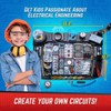 Playz Advanced Electrical Circuit Board Engineering Kit for Kids with