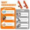 Attimal 2Pack Chainsaw Wall Mount & Hanger - Heavy-Duty Universal