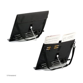 LPD Music PAS-TB-BLK Portable Music Stand, Portastand Troubadour
