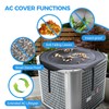 Central Air Conditioner Covers for Outside Units 26'' x 26'',