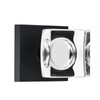 coolnews Square Crystal Door Knobs Interior, Passage Hall Closet Door