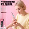 HZXINGWANG Professional 45000 RPM Portable Nail Drill & Electric Nail