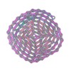 Dilwe Colourful Bicycle Chain, Manganese Steel 10-Way Rainbow Chain with