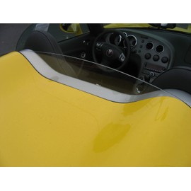 #1 Ranked Wind Deflector Windscreen Windstop Windblocker, Smoke Tint, Compatible with Pontiac Solstice