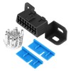 OBD2 II 16Pin Female Connector OBDII Cable Car Auto Adapter