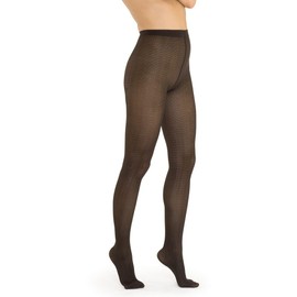 solidea 加圧デザインパンティストッキング EGYPT 70デニール ブラウン XL