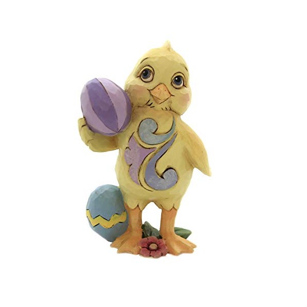Enesco Jim Shore Heartwood Creek Mini Chick with Easter Egg,