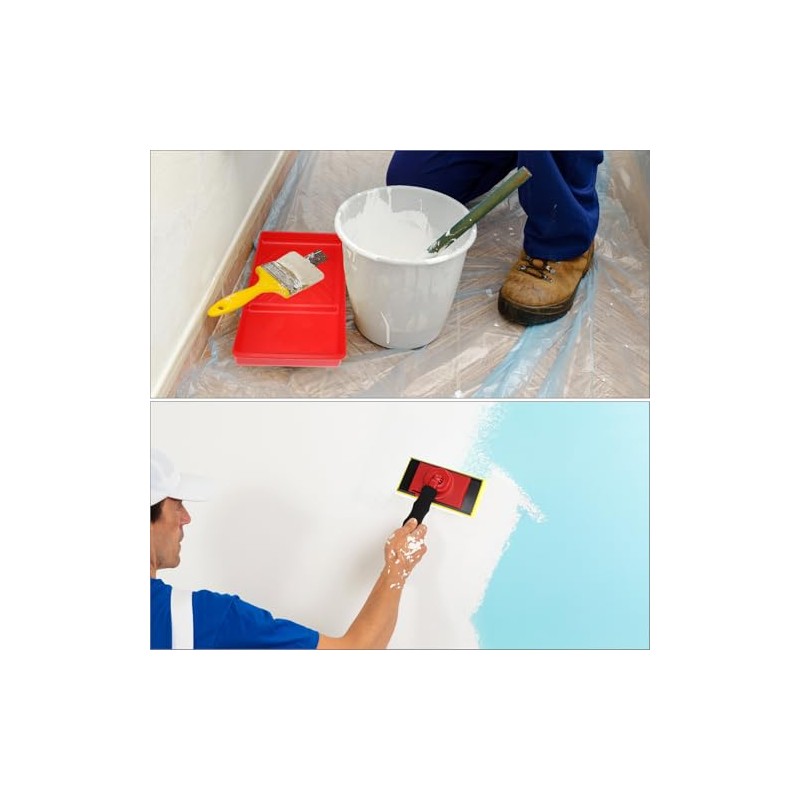 QWORK Paint Edger Tool Kit, 7 in + 4 in