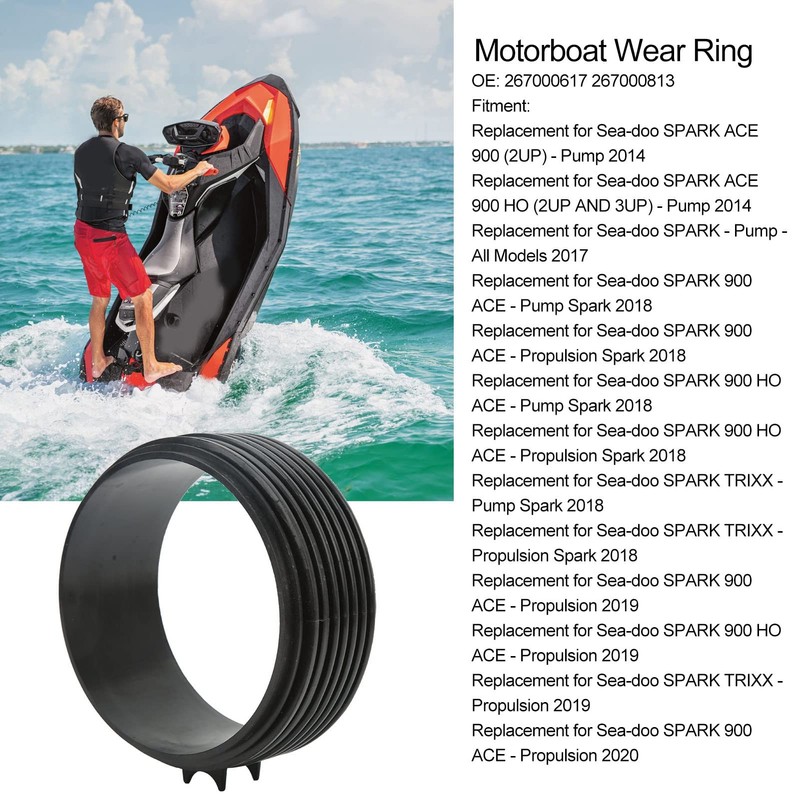 High Performance Wear Ring 267000617 Replacement for Sea Doo Spark