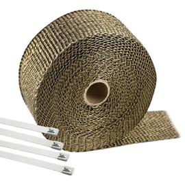 DEVENTORZ Thermo Vantage, Heat Resistant to 1,200°C, 9.6 x 16.4 ft (2.5 x 5 m), Motorcycle Scarf, Fiberglass, Insulation Fabric, Chimney Heat Protection, Burns Prevention, For Cars, Motorcycles,