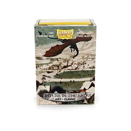 Arcane Tinman Dragon Shield: Limited Edition Art: Hunters in The Snow - Box of 100 Sleeves, Standard AT-12015, Art: Hunters in The Snow