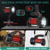 GeeRic LED Hand Headlight Torch, 6000 Lumens LED Headlight Torch,