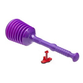 Plunger - Fix blocked drains and sinks with our Big Master Plunger (Turquoise) by Turboproducts
